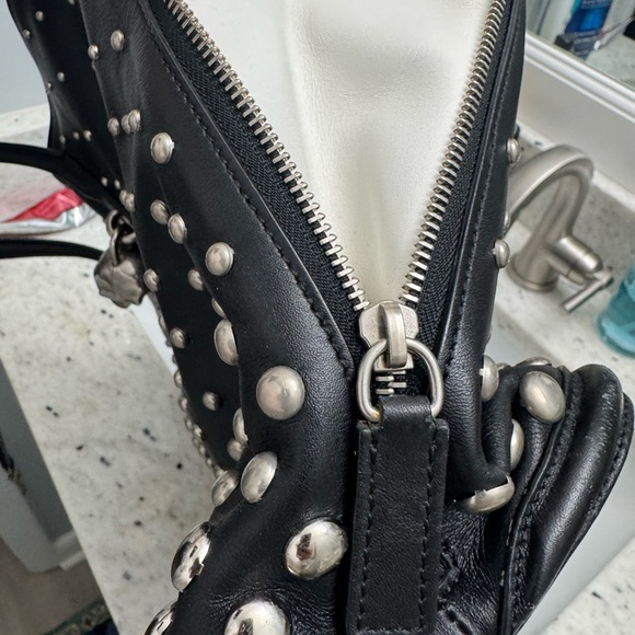 Alexander McQueen Black Studded Women's Tote - Picture 8 of 12